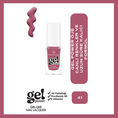 Golden Rose Power Gel Like Nail Nail Polish No: 72