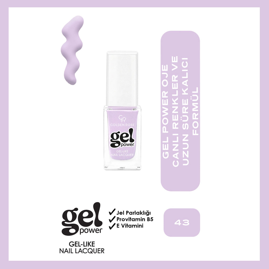 Golden Rose Power Gel Like Nail Nail Polish No: 01