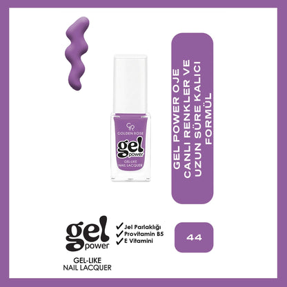 Golden Rose Power Gel Like Nail Nail Polish No: 72