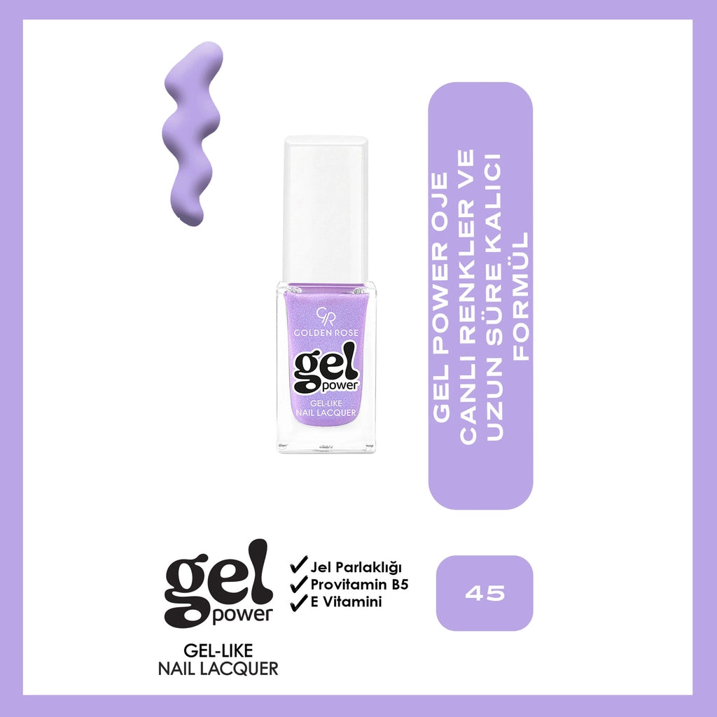 Golden Rose Power Gel Like Nail Nail Polish No: 04