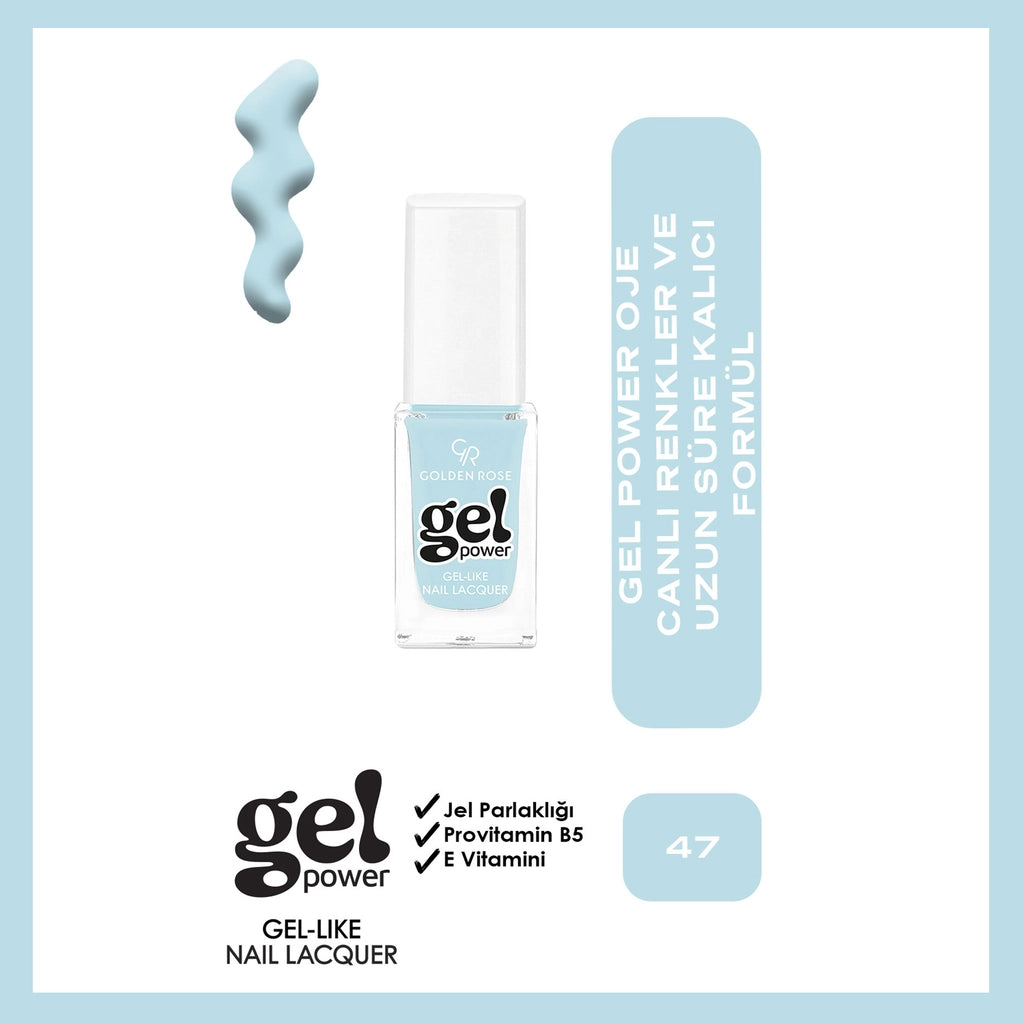 Golden Rose Power Gel Like Nail Nail Polish No: 09