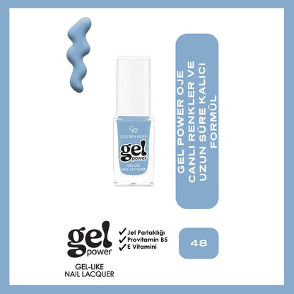 Golden Rose Power Gel Like Nail Nail Polish No: 08