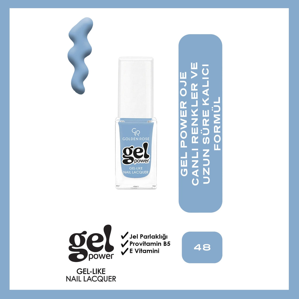 Golden Rose Power Gel Like Nail Nail Polish No: 43