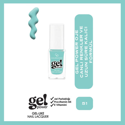 Golden Rose Power Gel Like Nail Nail Polish No: 07