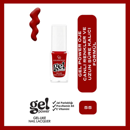 Golden Rose Power Gel Like Nail Nail Polish No: 04