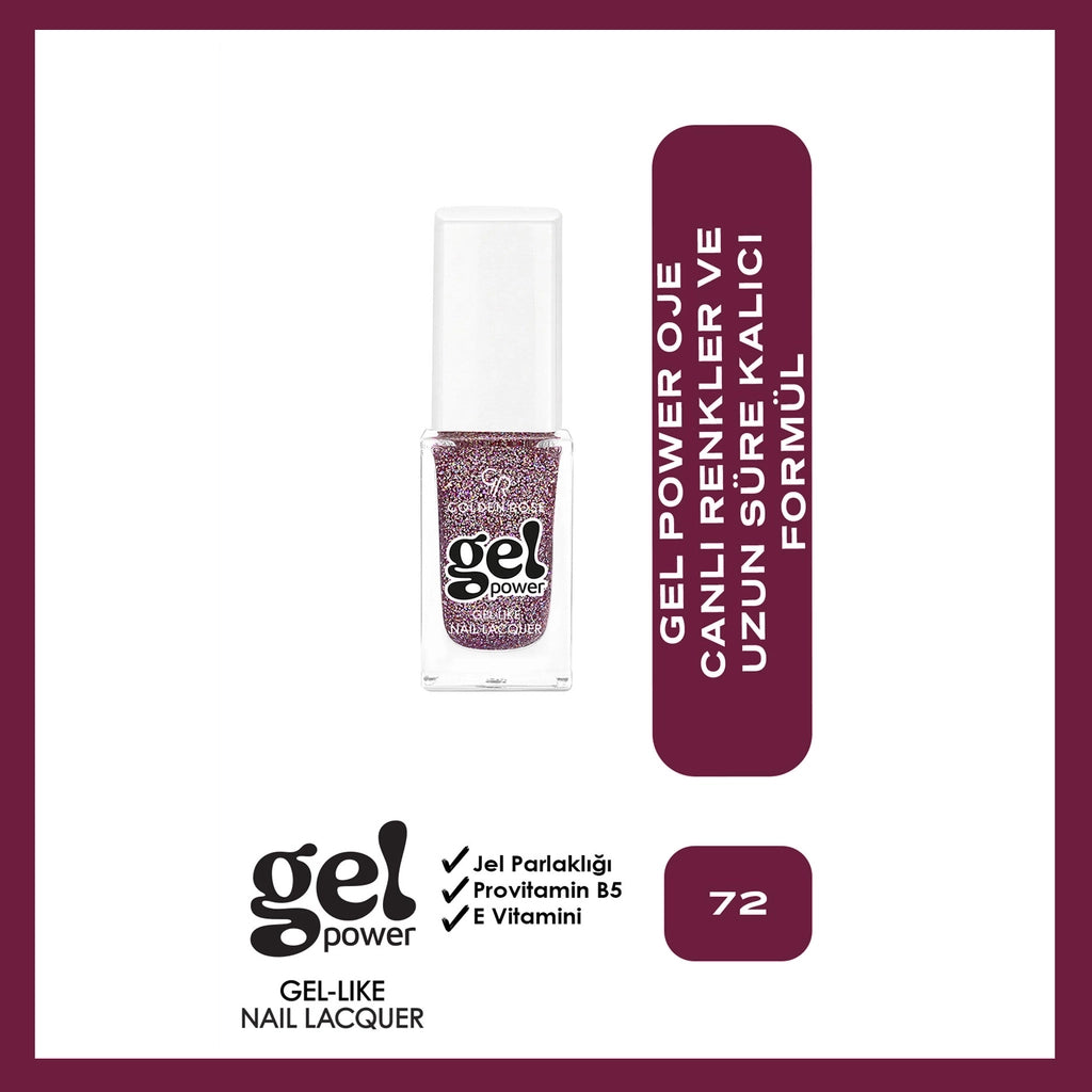 Golden Rose Power Gel Like Nail Nail Polish No: 07