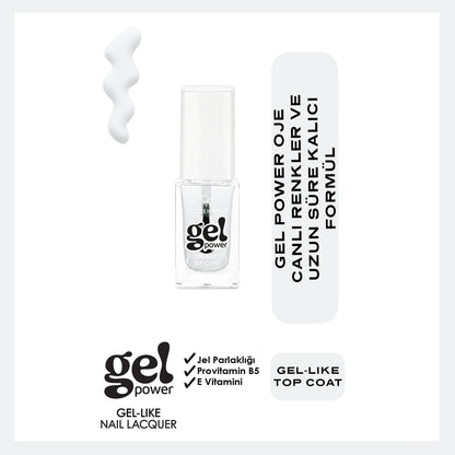 Golden Rose Power Gel Like Top Coat Gel