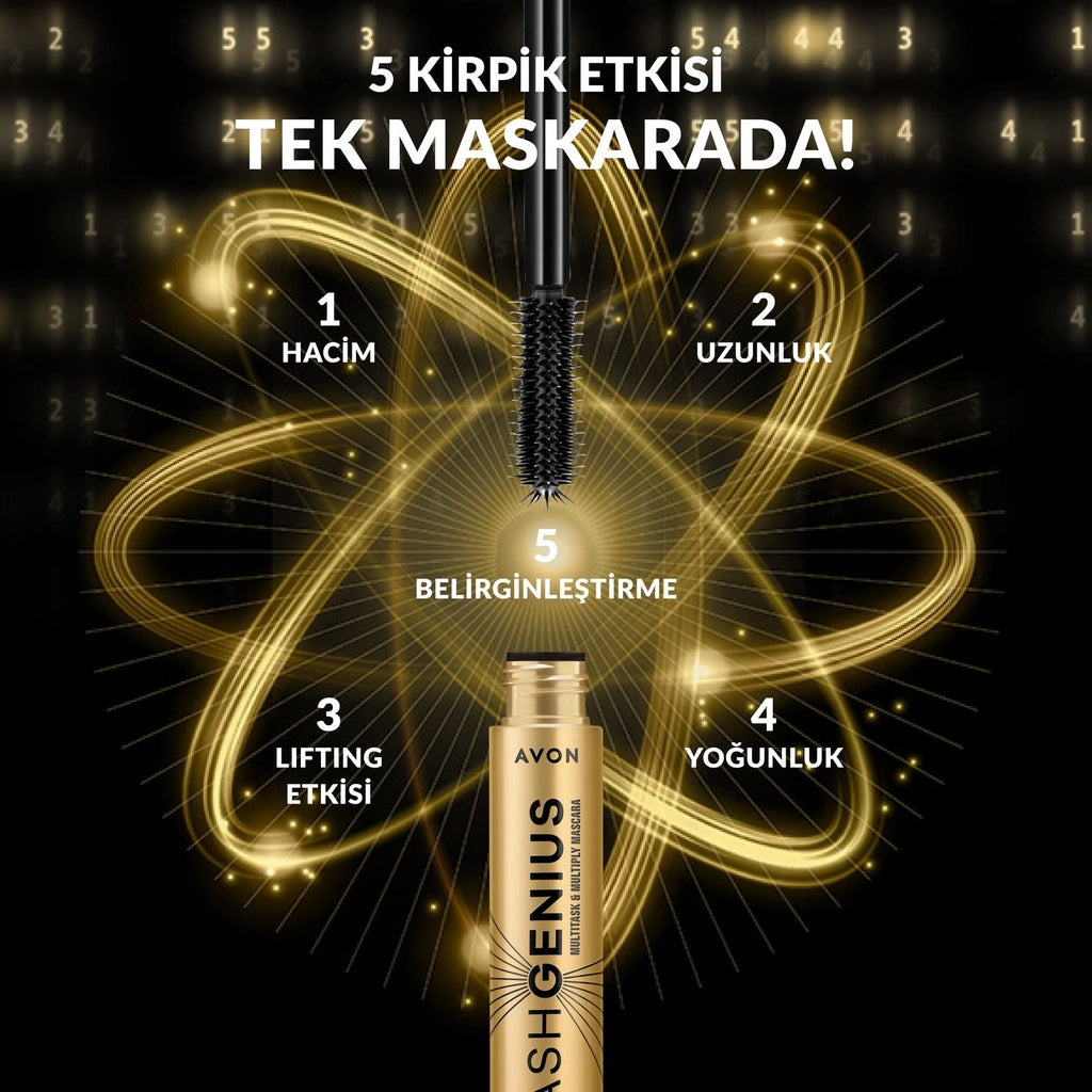 Avon Lash Genius Mascara Blackest Black