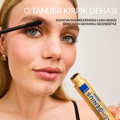 Avon Lash Genius Waterproof Mascara Blackest Black