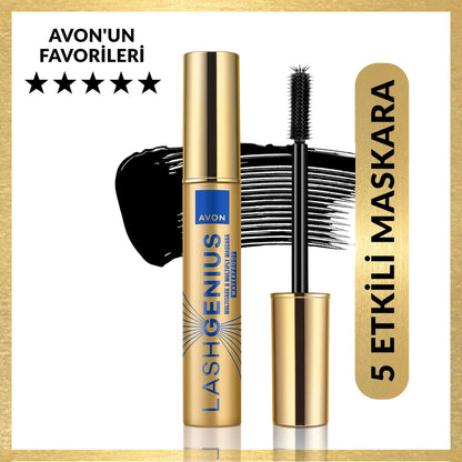 Avon Lash Genius Waterproof Mascara Blackest Black