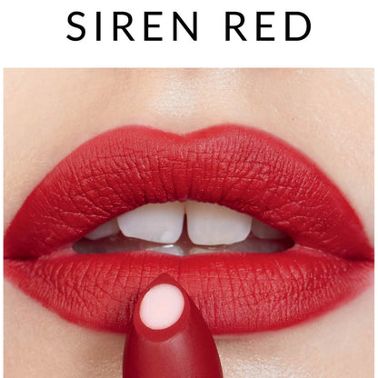 Avon Make Up +Care Hydramatic Matte Lipstick Siren Red