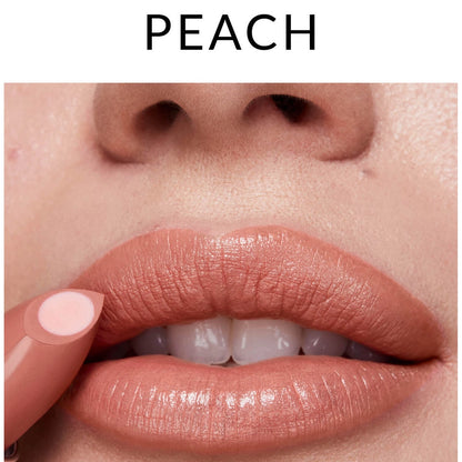 Avon Make Up +Care Hydramatic Shimmer Lipstick Peach