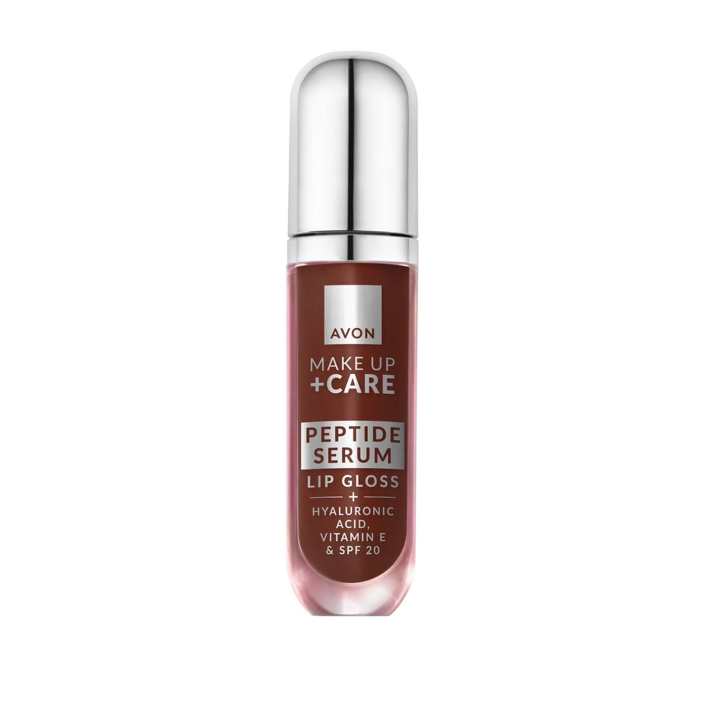 Avon Make Up +Care Peptide Containing Serum Gloss SPF20 Lip Gloss Berry Quench