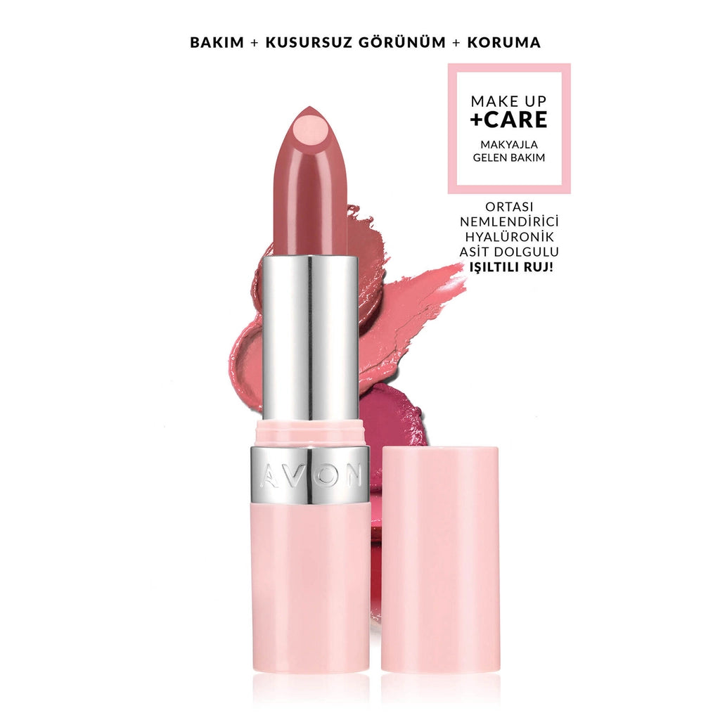 Avon Make Up +Care Hydramatic Shimmering Lipstick Bronze