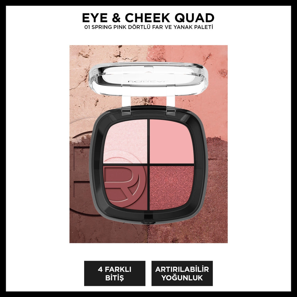 Loreal Paris Eye &amp; Cheek Quad Quad Eyeshadow and Cheek Palette 04 Winter Cold