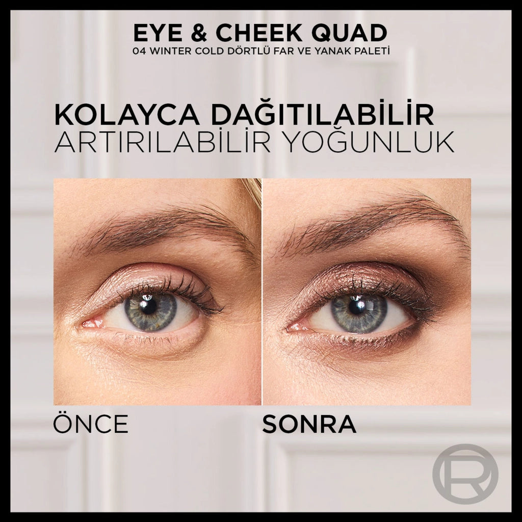 Loreal Paris Eye &amp; Cheek Quad Quad Eyeshadow and Cheek Palette 04 Winter Cold