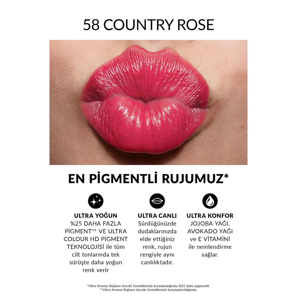 Avon Ultra Creamy Lipstick 58 Country Rose