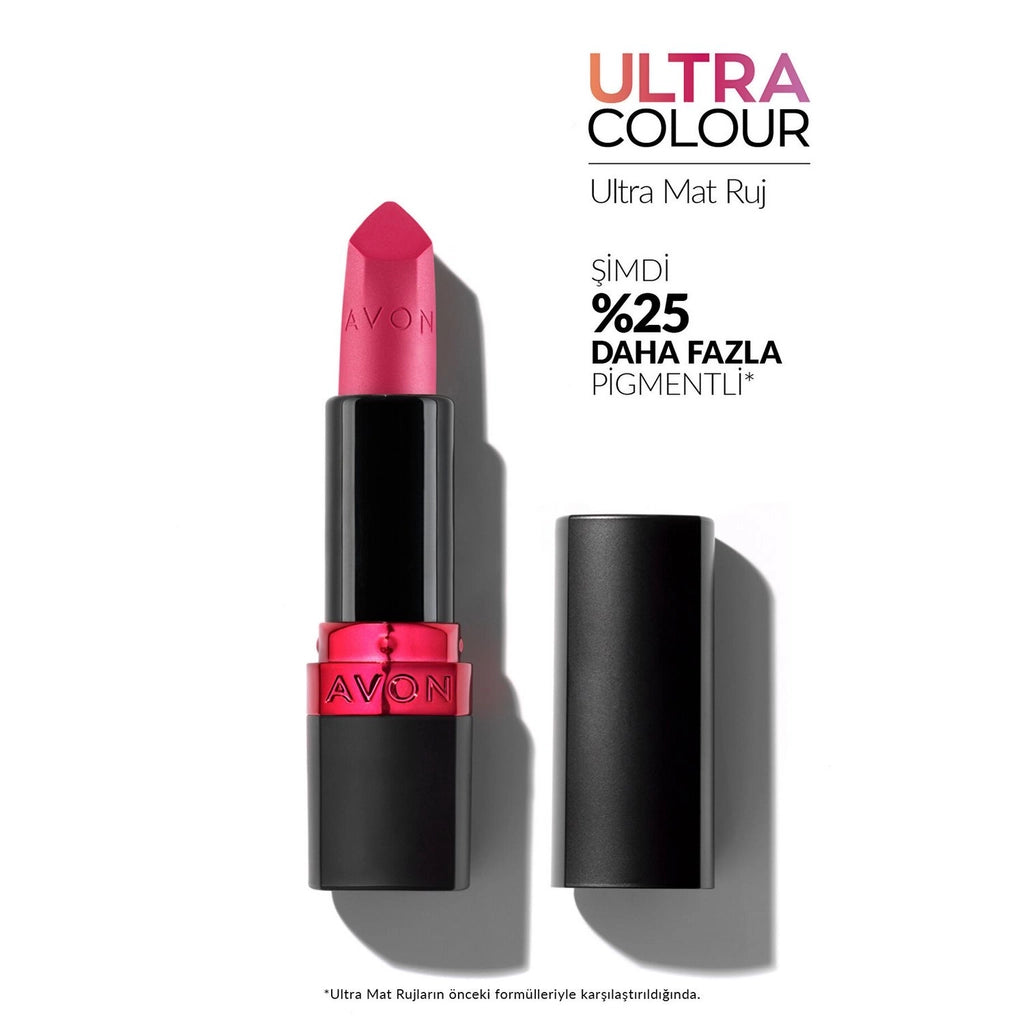 Avon Ultra Matte Lipstick 30 Ruby Kiss