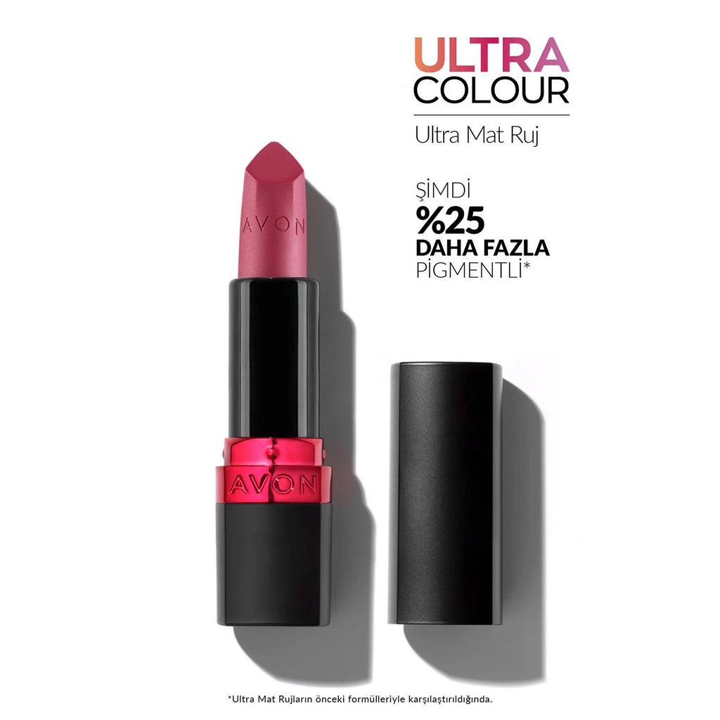 Avon Ultra Matte Lipstick 30 Ruby Kiss