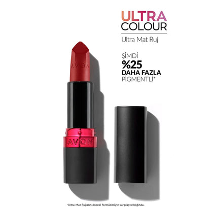 Avon Ultra Matte Lipstick 30 Ruby Kiss