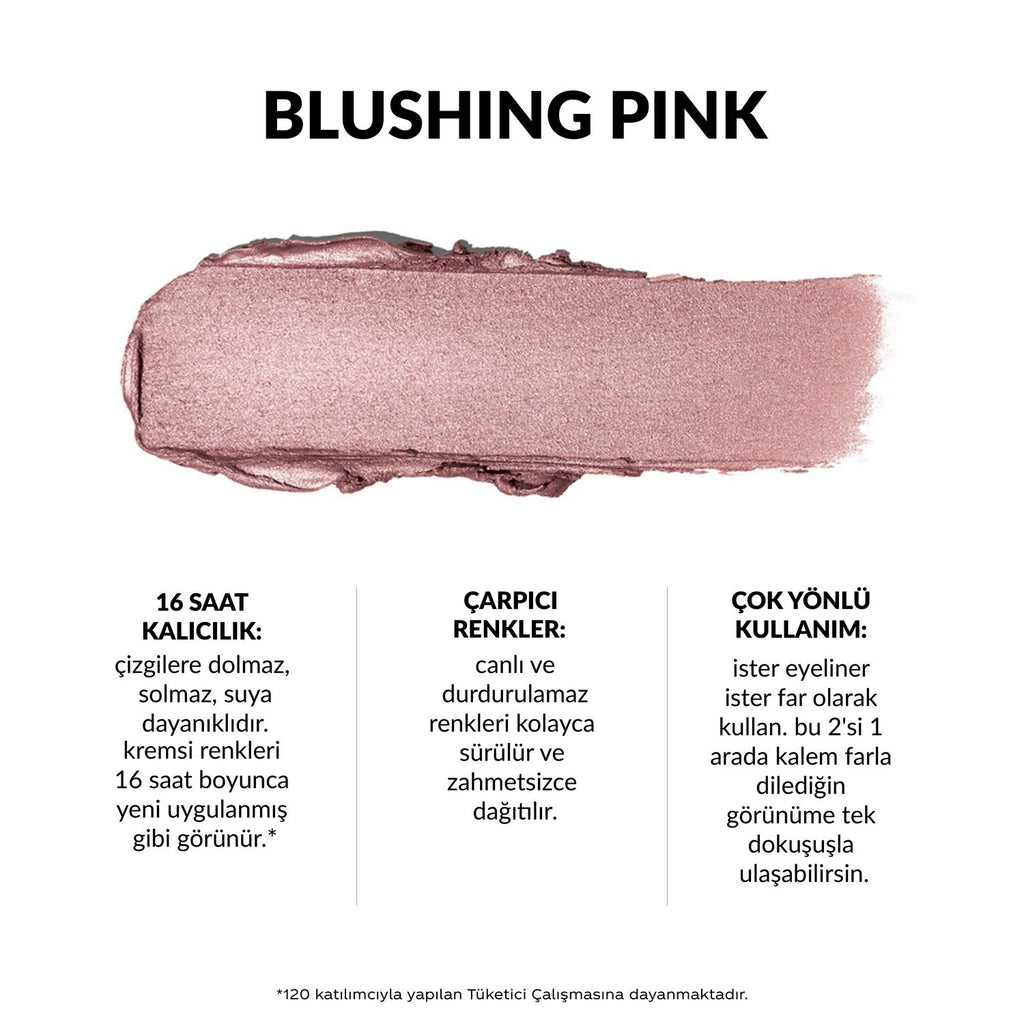Avon Power Stay Stick Eye Shadow Blushing Pink