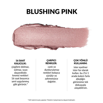 Avon Power Stay Stick Eye Shadow Blushing Pink