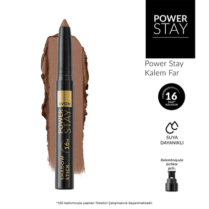 Avon Power Stay Stick Eye Shadow Blushing Pink
