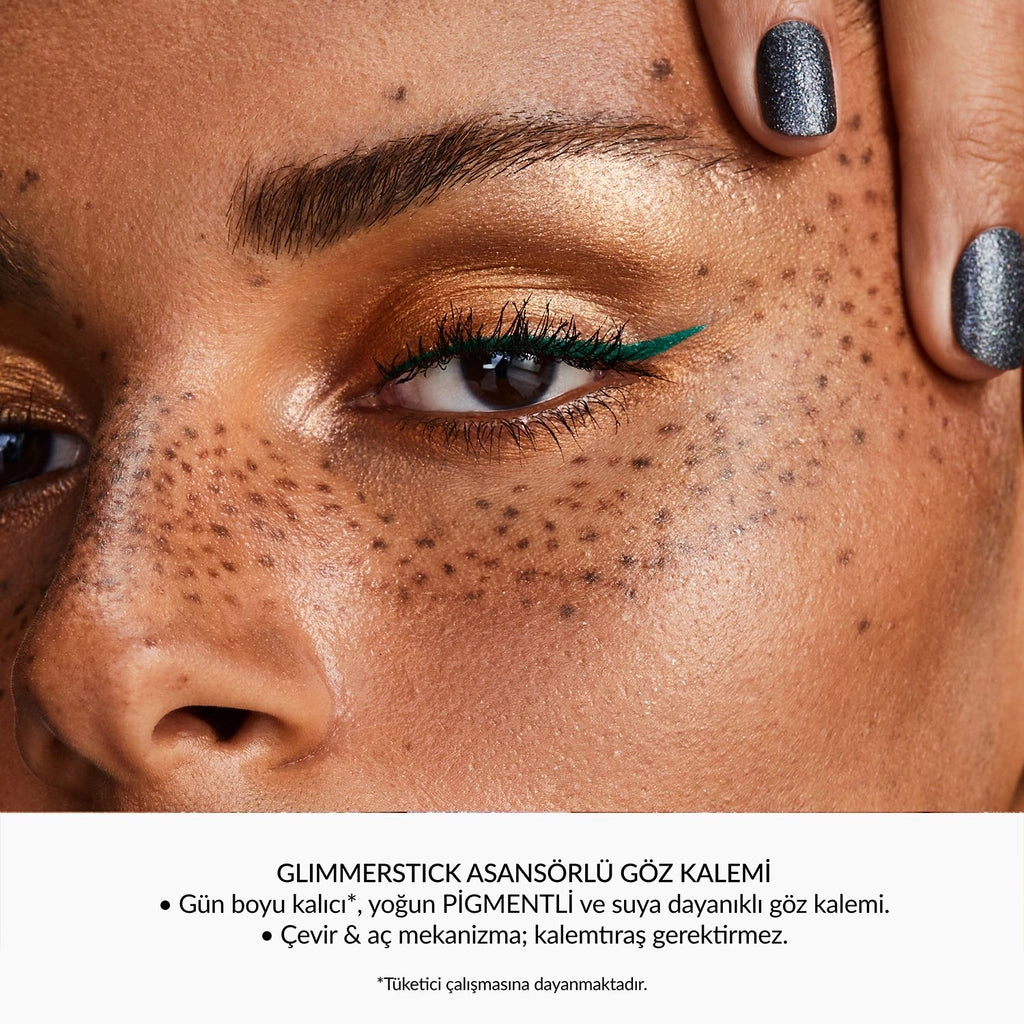 Avon Glimmerstick Lift Shimmer Eye Pencil Emerald Glow