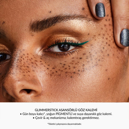 Avon Glimmerstick Lift Shimmer Eye Pencil Emerald Glow