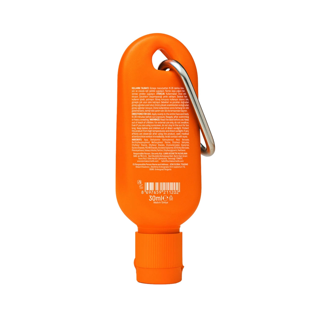 Sun Of+ Sunscreen Keychain Facial Sun Cream 50SPF 30 ml