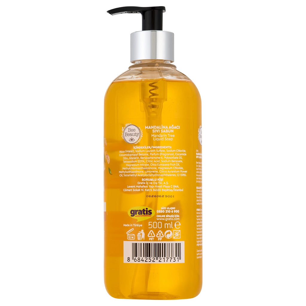 Bee Beauty Liquid Soap Tangerine Tree 500 ml