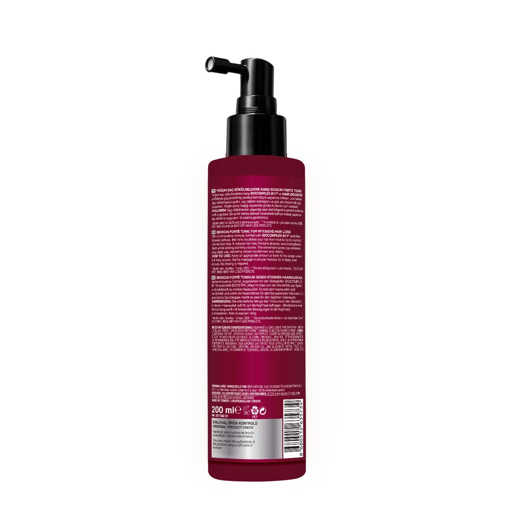 Bioxcin Forte Hair Care Tonic Against Intensive Hair Loss 200 ml