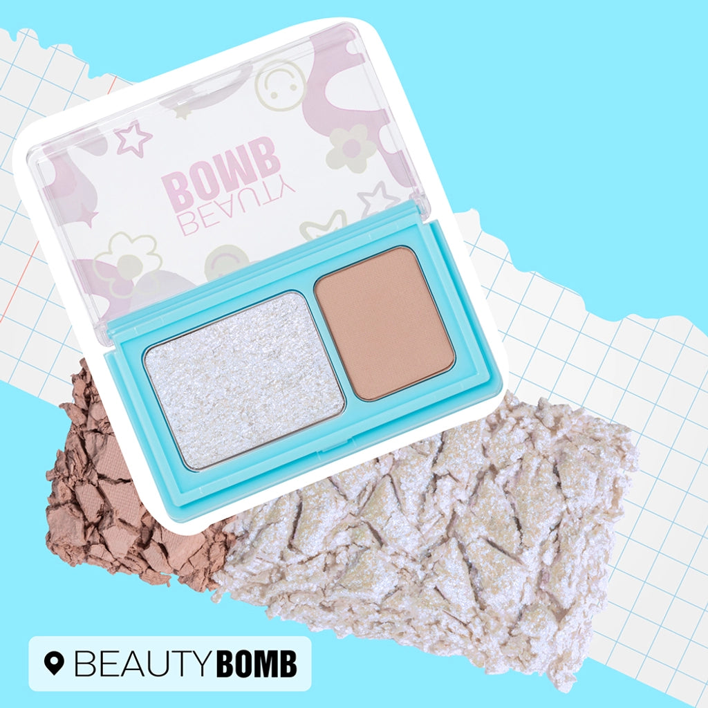 Beauty Bomb Dual Eyeshadow Palette 01