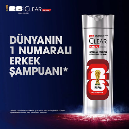 Clear Men Special Edition FIFA World Cup Effective Anti-Dandruff Shampoo 330 ml