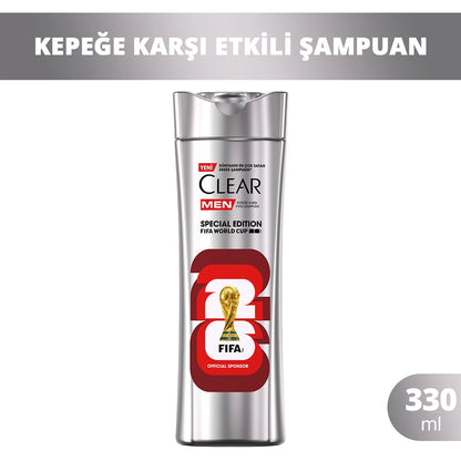 Clear Men Special Edition FIFA World Cup Effective Anti-Dandruff Shampoo 330 ml