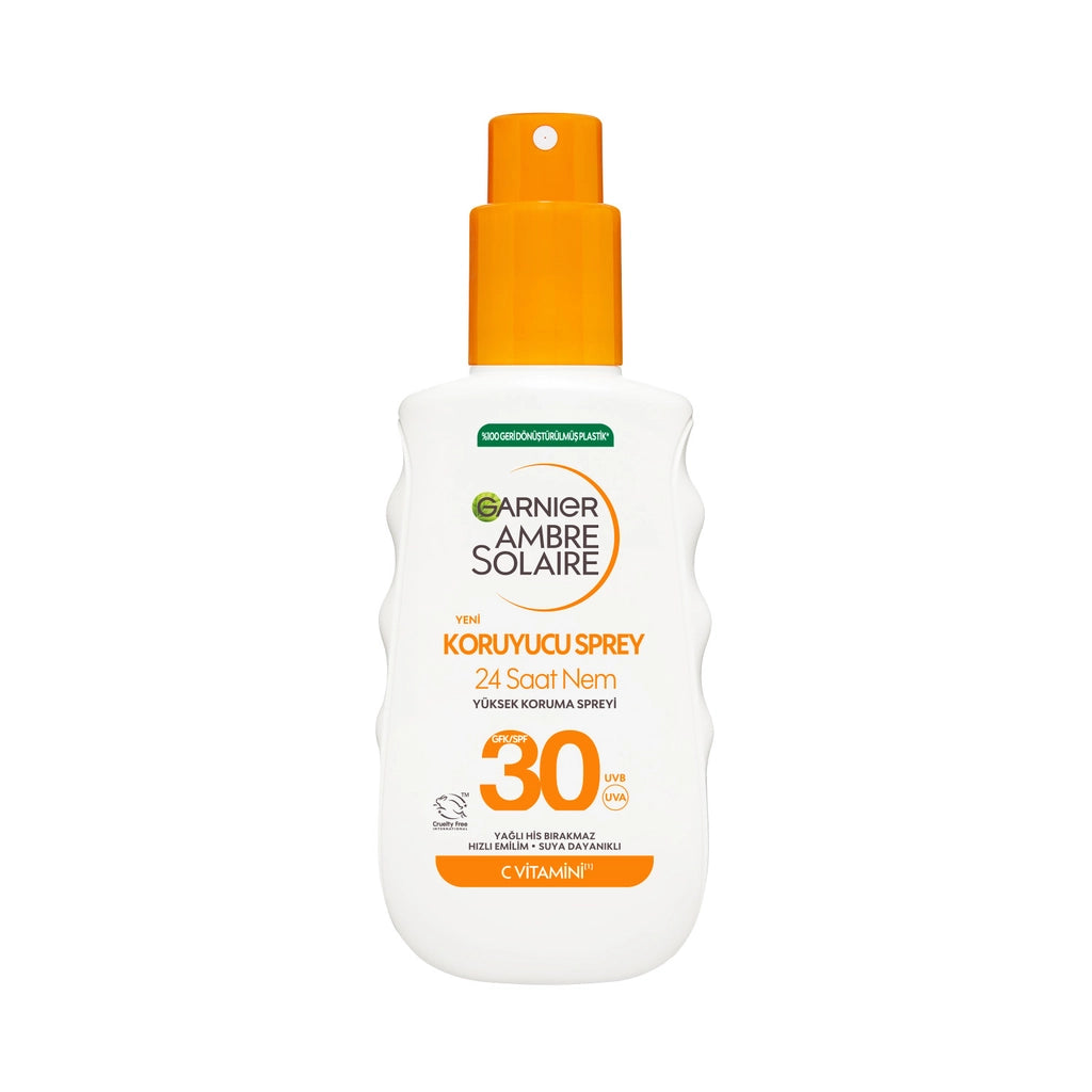 Garnier Ambre Solaire 24 Hour Moisture SPF30 Very High Protection Spray 150 ml