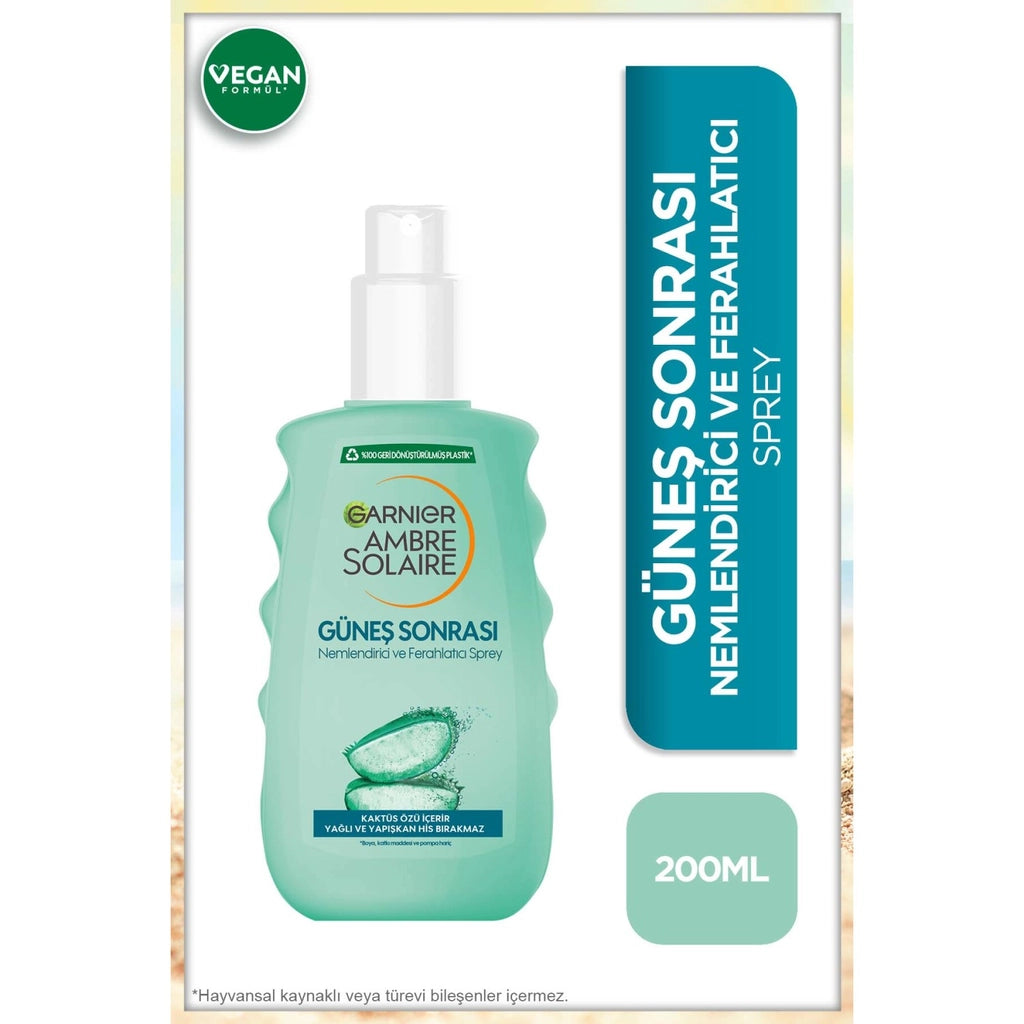 Garnier Ambre Solaire After Sun Moisturizing Refreshing Spray 200 ml