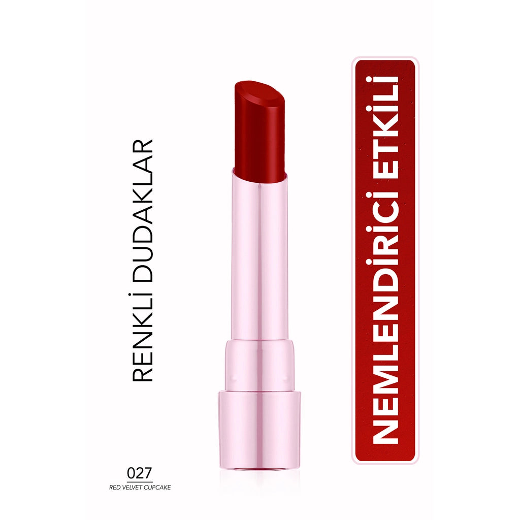 Flormar Sheer Up Sweet Escape Glossy Finish Lipstick 026 Berry Crumble