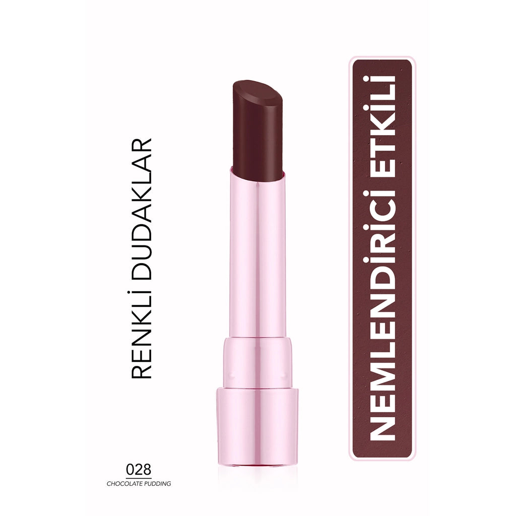 Flormar Sheer Up Sweet Escape Shiny Finish Lipstick 024 Latte Mousse