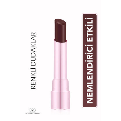 Flormar Sheer Up Sweet Escape Shiny Finish Lipstick 024 Latte Mousse