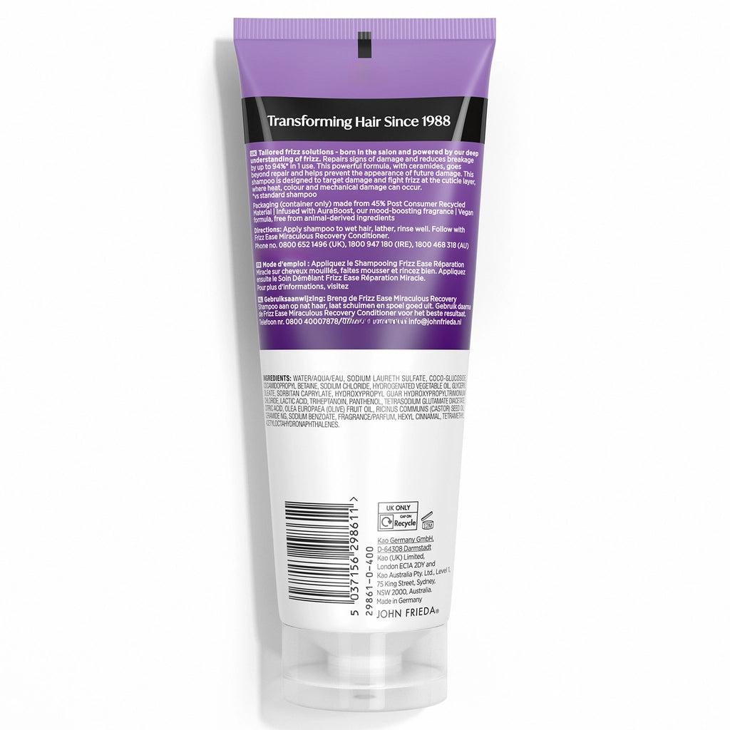 John Frieda Frizz Ease Miraculous Recovery Miraculous Repair Shampoo 250 ml