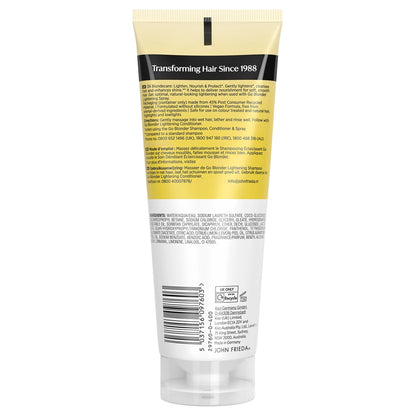 John Frieda Sheer Blonde Go Blonder Shampoo Giving Special Shine to Blonde Hair 250 ml
