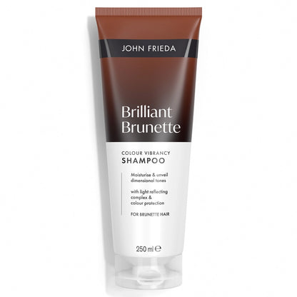 John Frieda Brilliant Brunnette Color Vibrancy Color Revitalizing Shampoo 250 ml