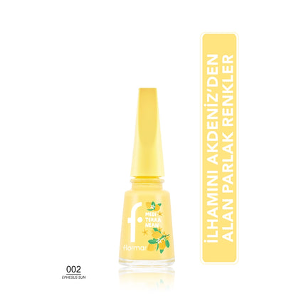 Flormar Mediterranean Intense Pigment Shiny Finish Nail Polish 005 Aegean Breeze