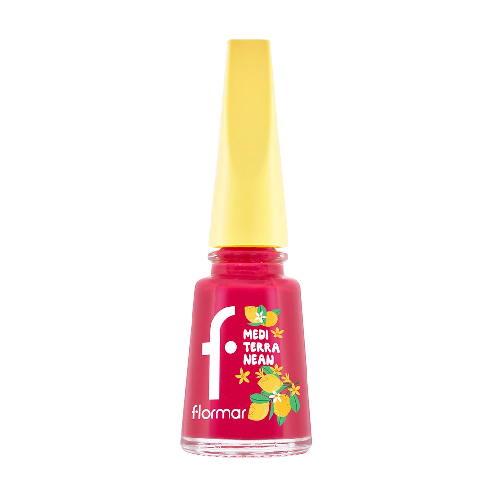 Flormar Mediterranean Intense Pigment Shiny Finish Nail Polish 009 Red of the Sea
