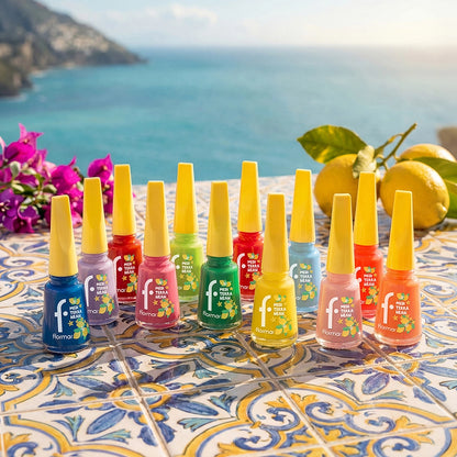 Flormar Mediterranean Intense Pigment Shiny Finish Nail Polish 009 Red of the Sea