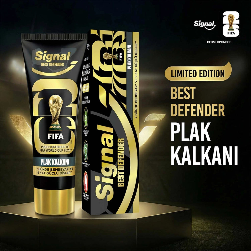 Signal Best Defender Limited Edition Plaque Shield Toothpaste 70 ml