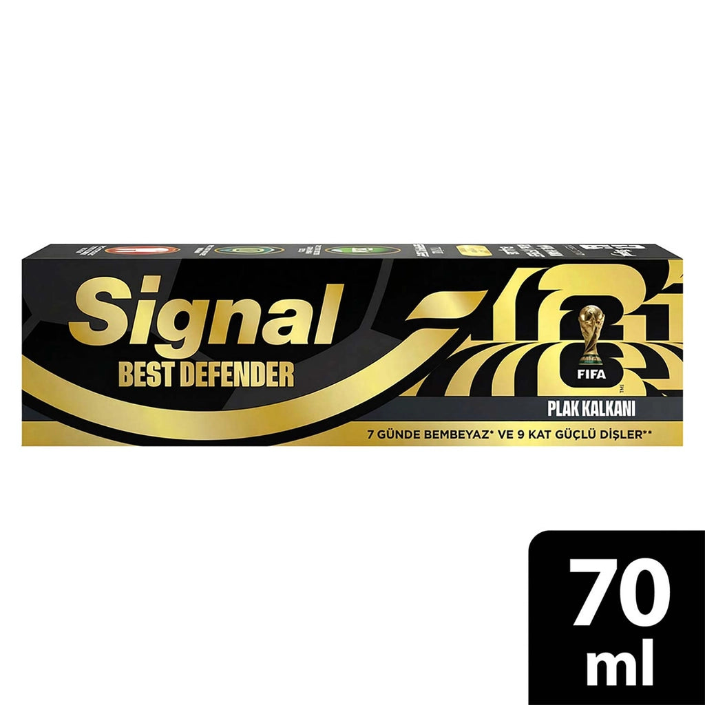 Signal Best Defender Limited Edition Plaque Shield Toothpaste 70 ml