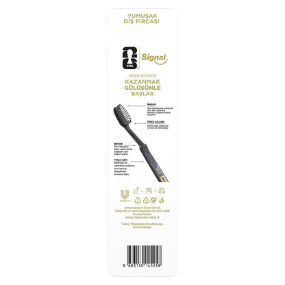 Signal Best Defender Limited Edition Strong Cleaning Effect Toothbrush (Soft)