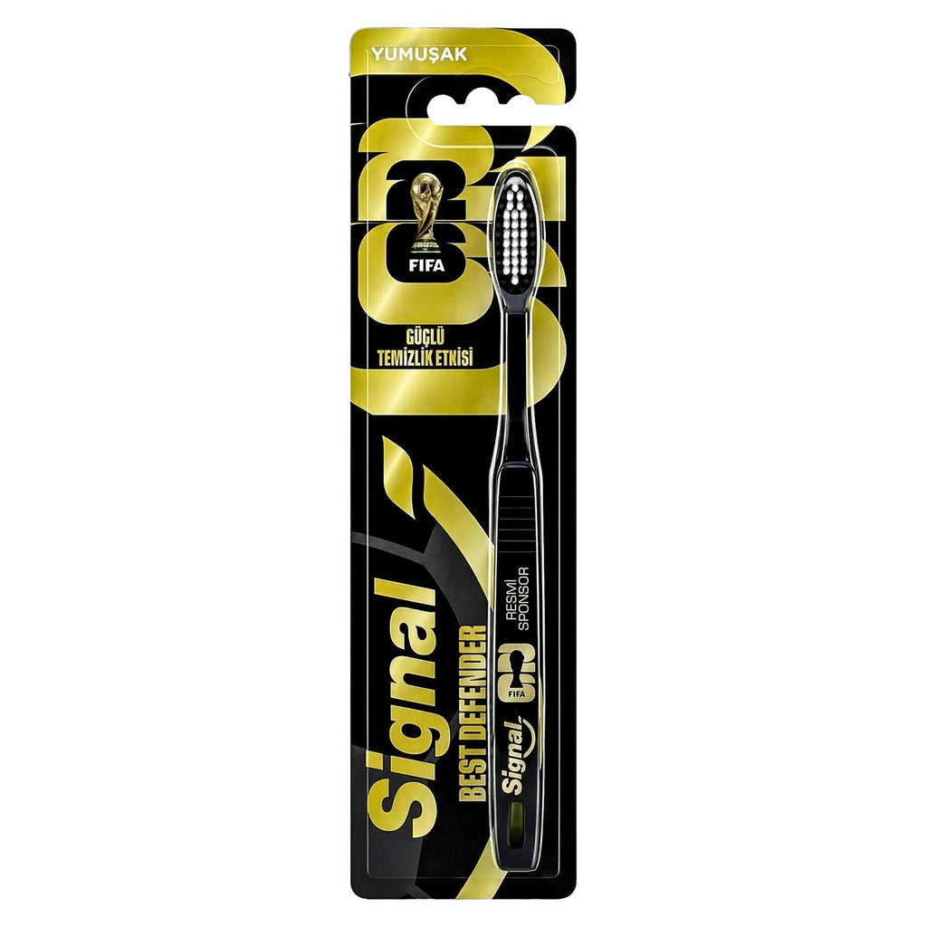 Signal Best Defender Limited Edition Strong Cleaning Effect Toothbrush (Soft)